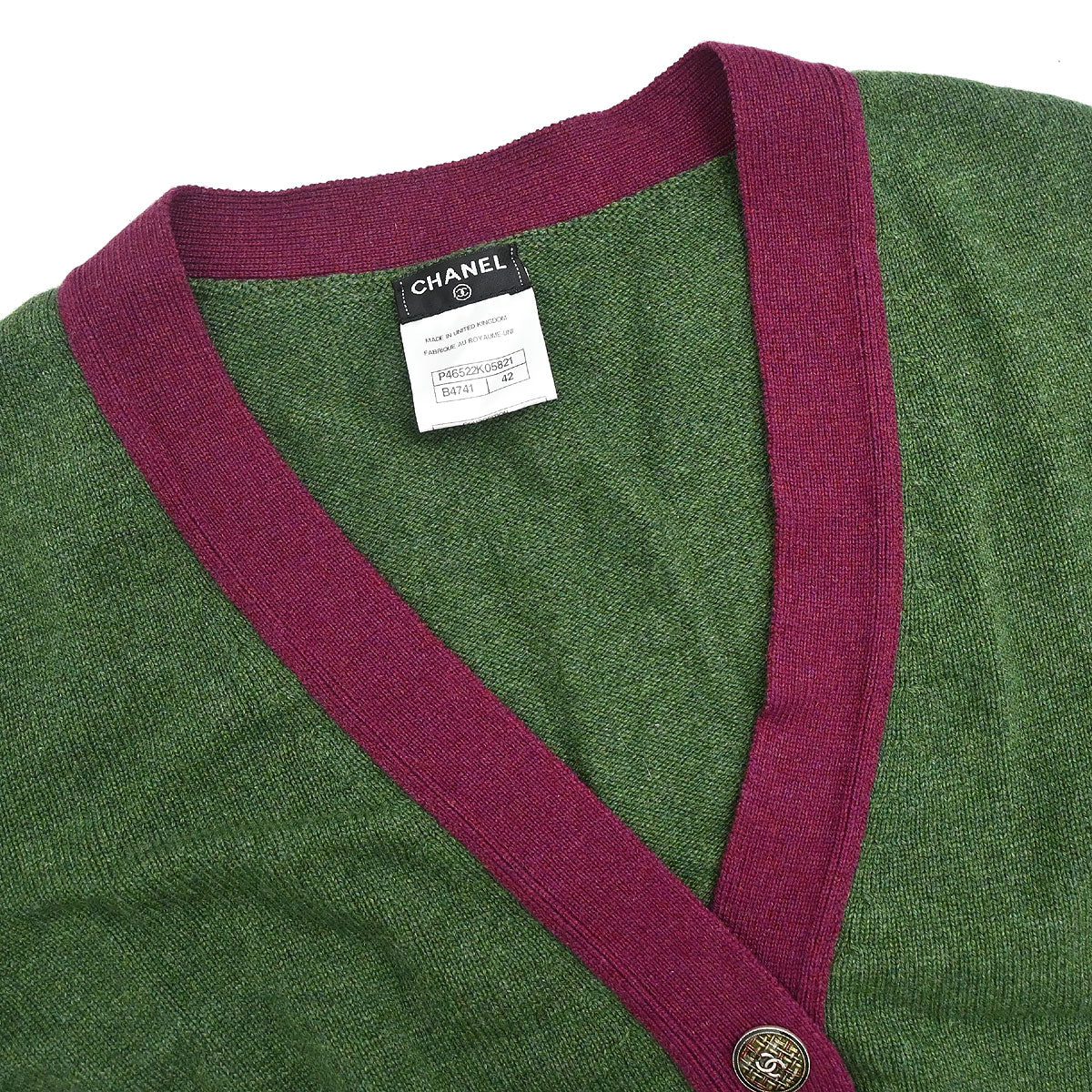 Chanel 2013-2014 Cardigan Green #42