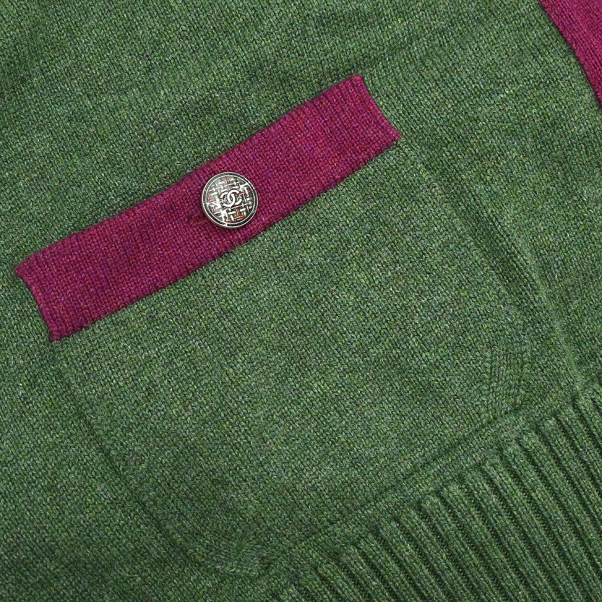 Chanel 2013-2014 Cardigan Green #42