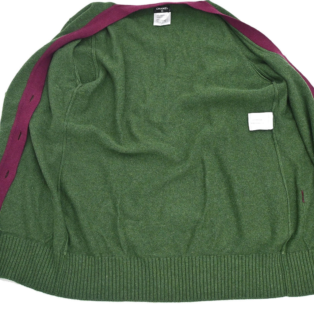 Chanel 2013-2014 Cardigan Green #42