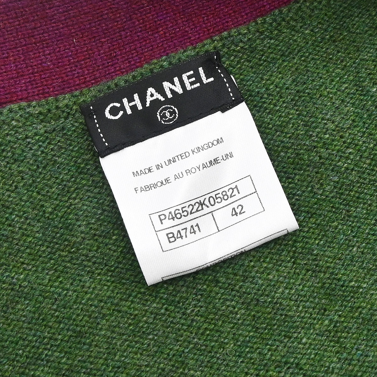 Chanel 2013-2014 Cardigan Green #42
