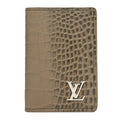 Louis Vuitton Crocodile Pocket Organizer Sage Green