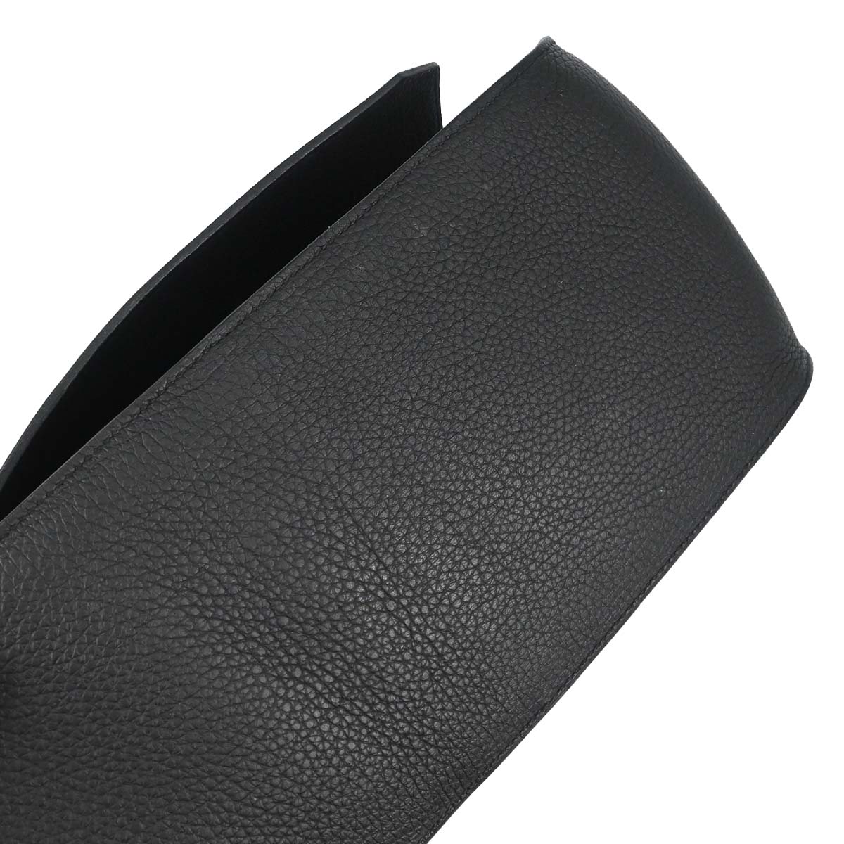 Hermes Black Taurillon Clemence Jypsiere 34 Shoulder Bag