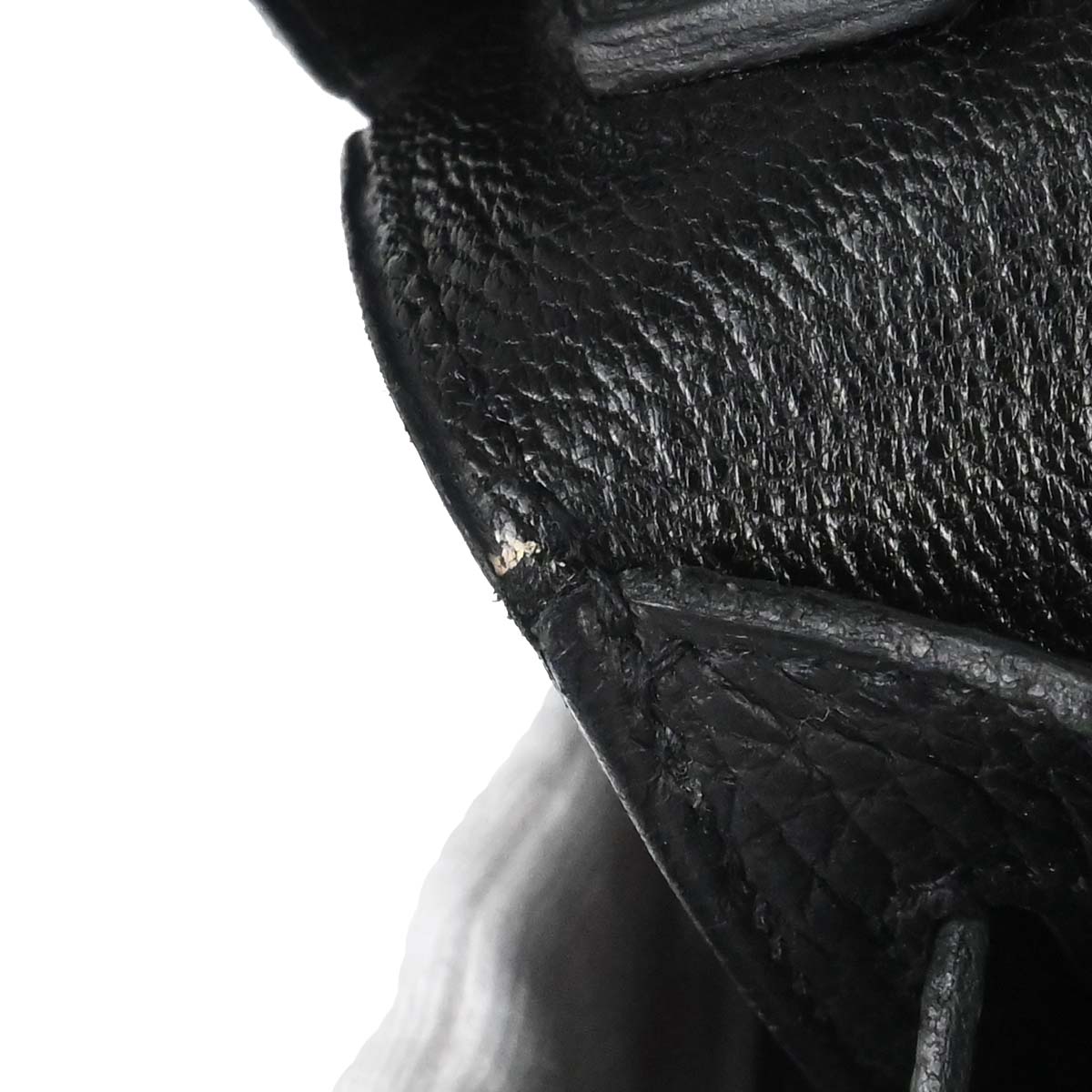 Hermes Black Taurillon Clemence Jypsiere 34 Shoulder Bag