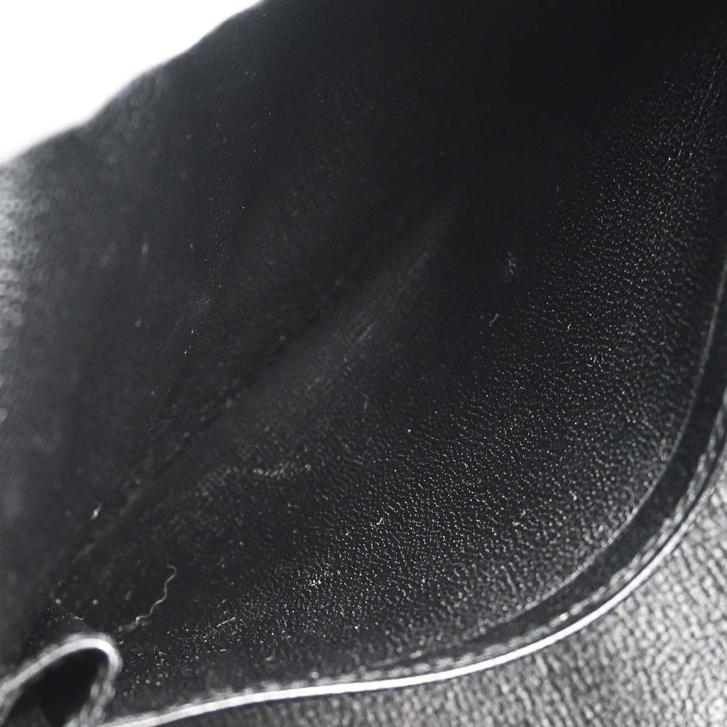 Hermes Black Taurillon Clemence Jypsiere 34 Shoulder Bag