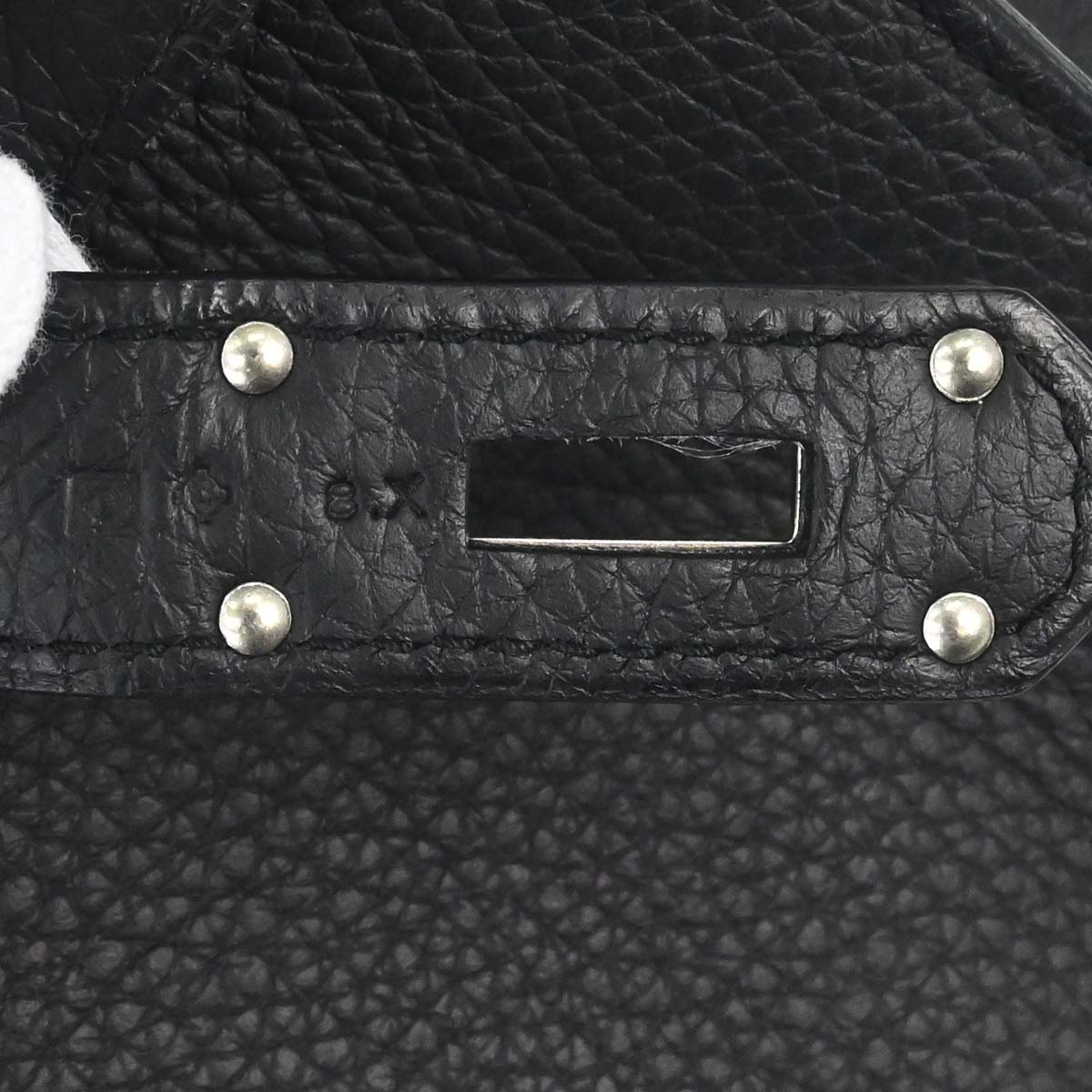 Hermes Black Taurillon Clemence Jypsiere 34 Shoulder Bag
