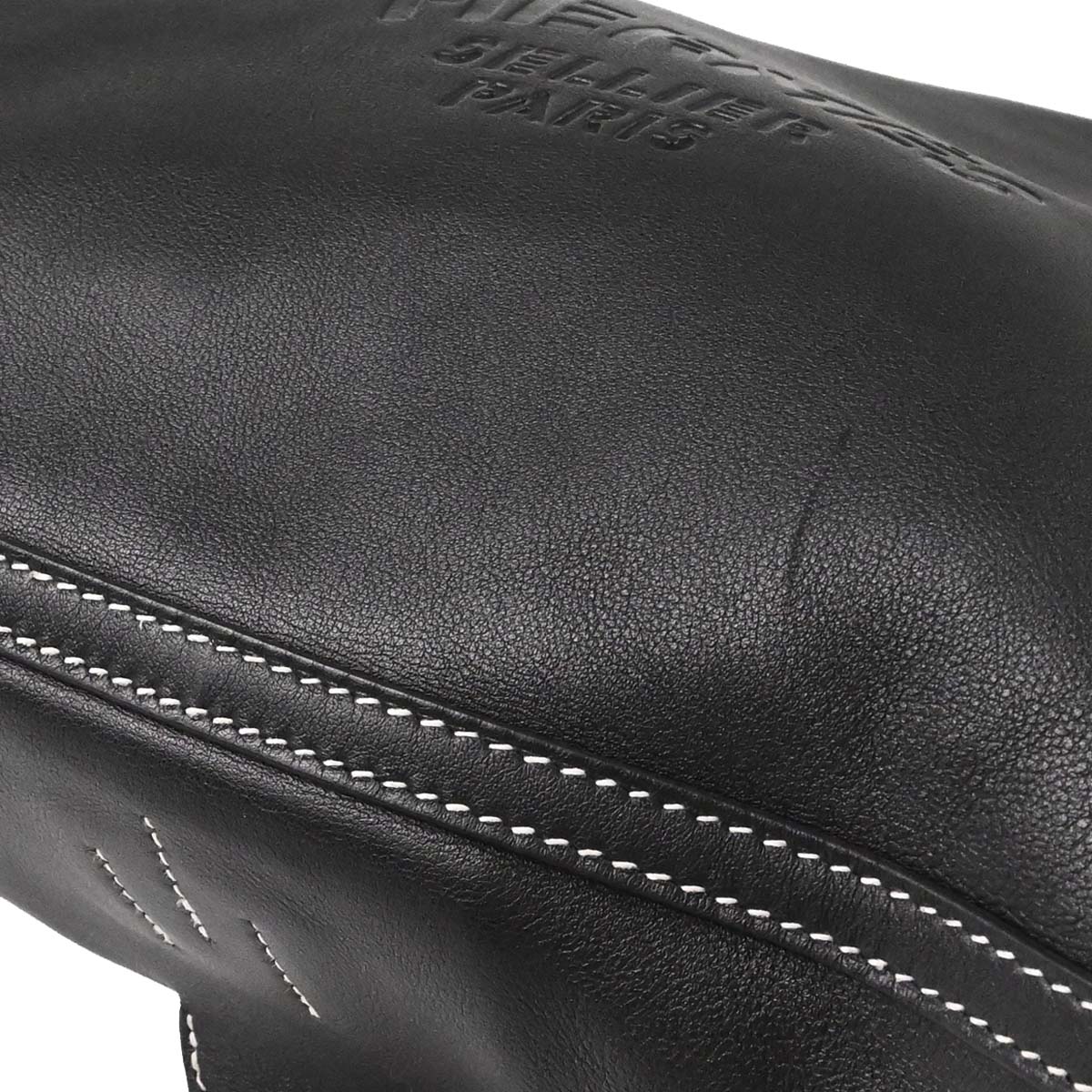 Hermes Black Veau Cheri Bridado Backpack