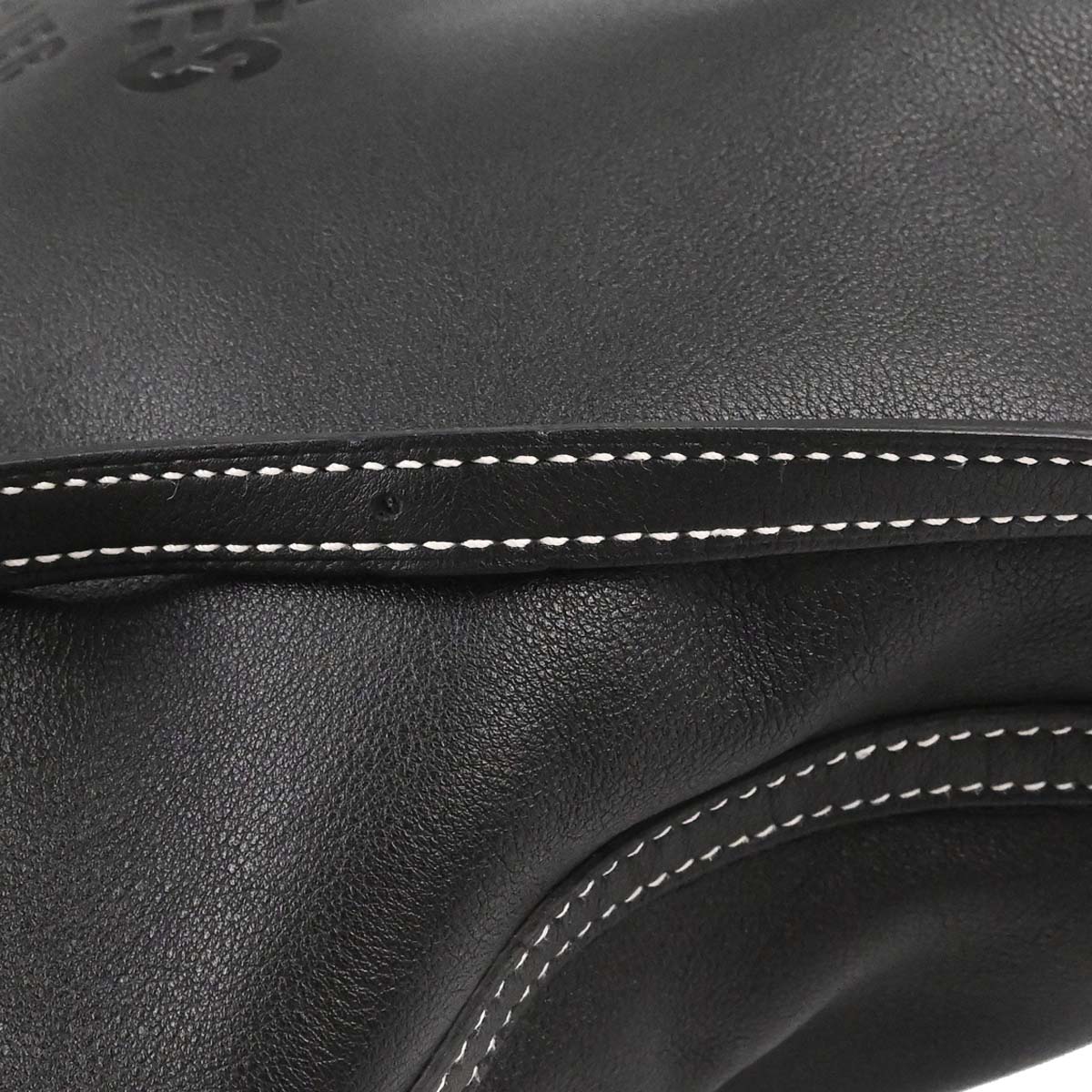 Hermes Black Veau Cheri Bridado Backpack