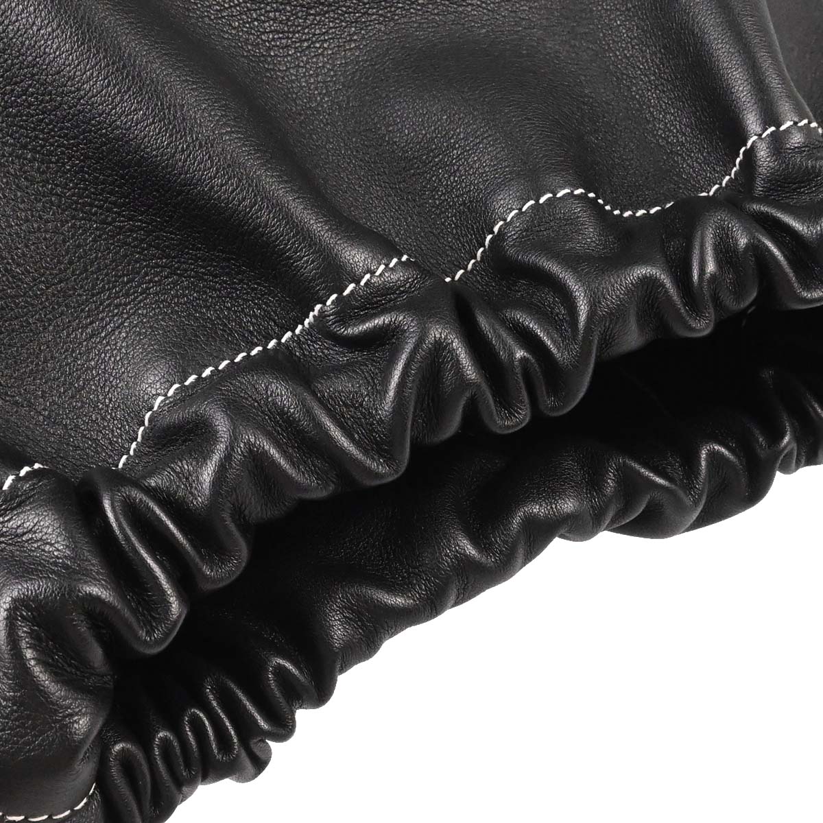 Hermes Black Veau Cheri Bridado Backpack