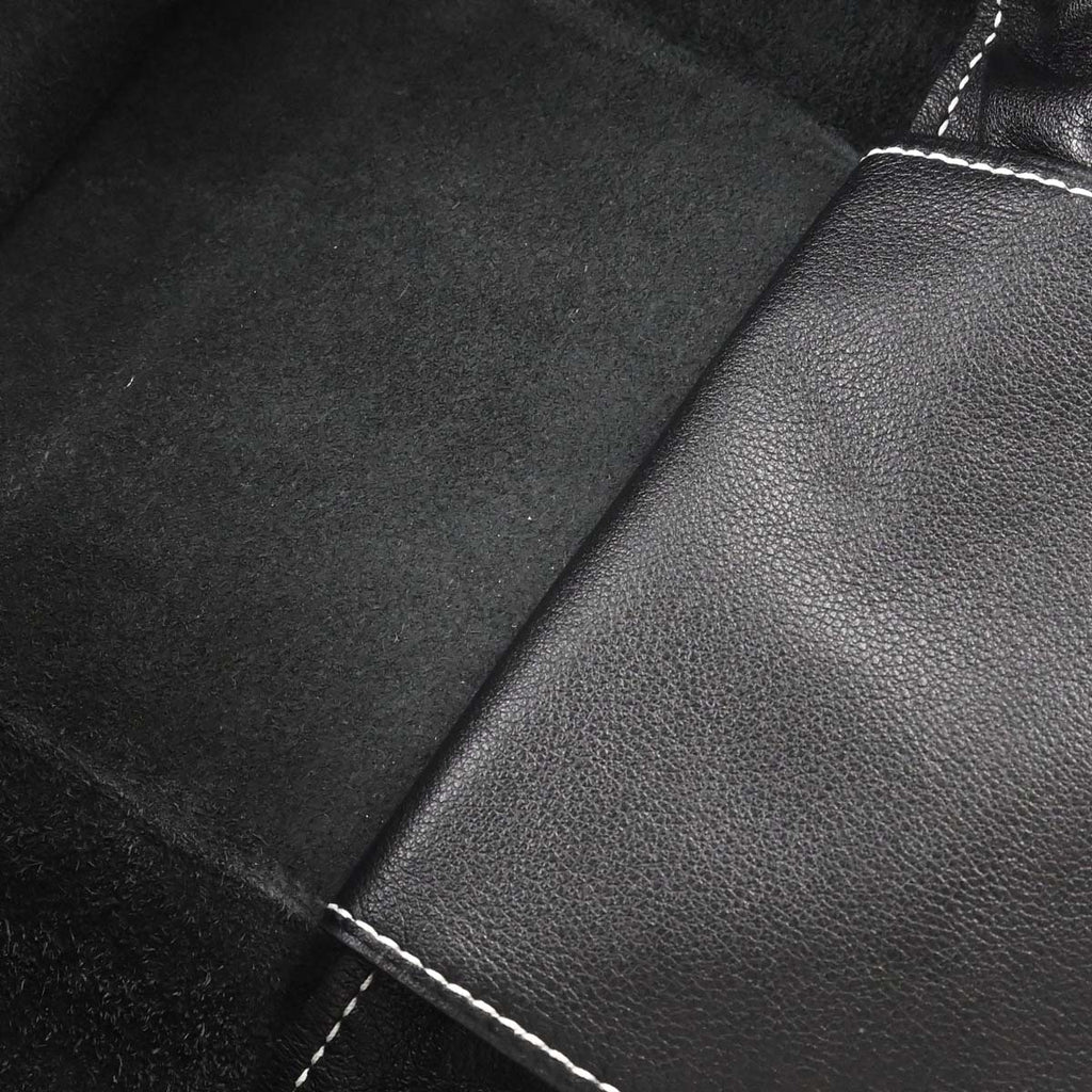 Hermes Black Veau Cheri Bridado Backpack