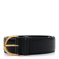 Gucci Textured Dollar Calfskin 40mm Belt 85 34 Black