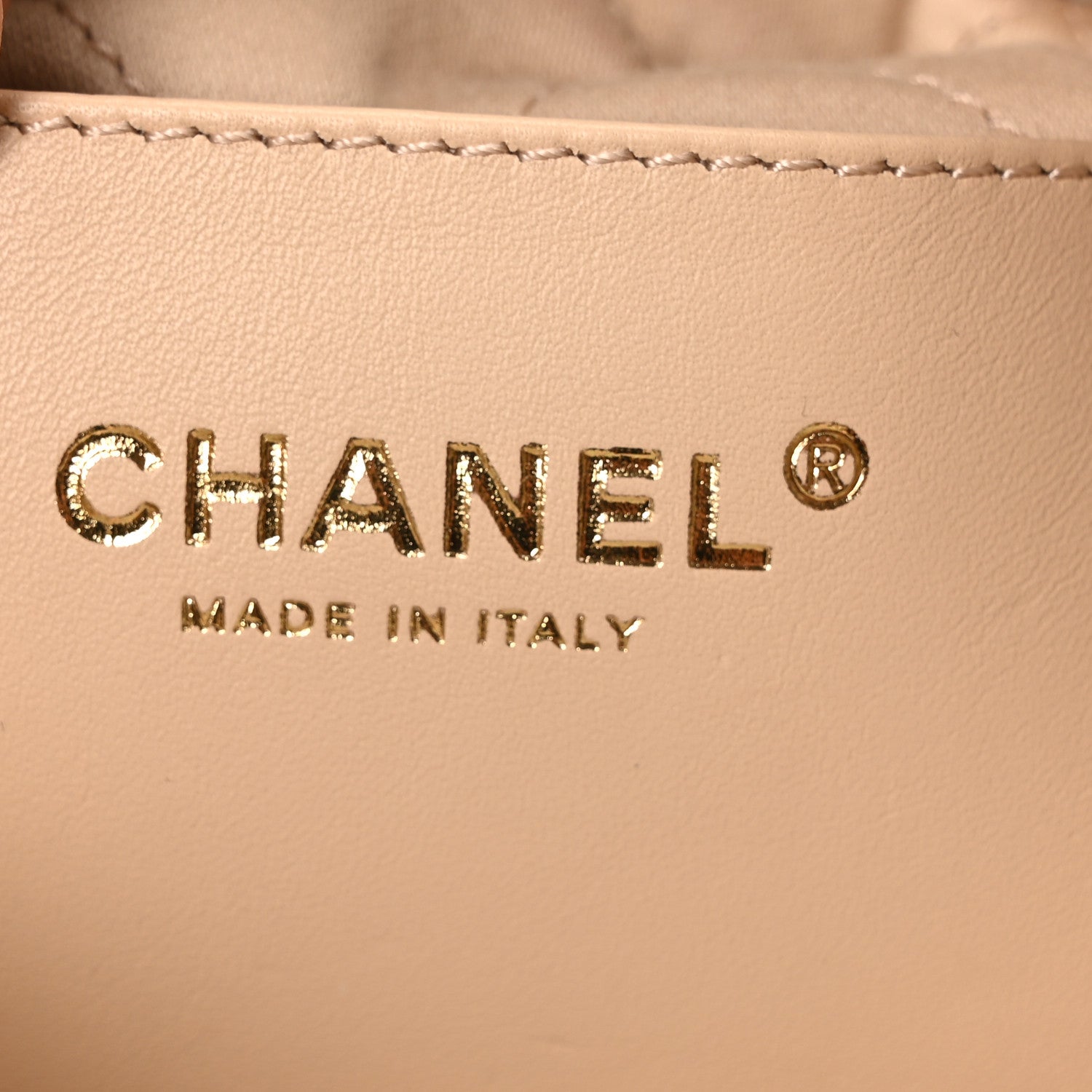 Chanel Shiny Calfskin Quilted Mini Chanel 22 White