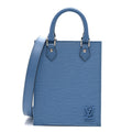Louis Vuitton Epi Petit Sac Plat Bleuet