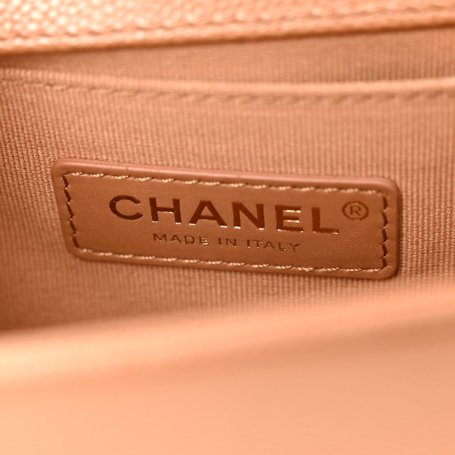 Chanel Caviar Quilted Small Boy Flap Brown