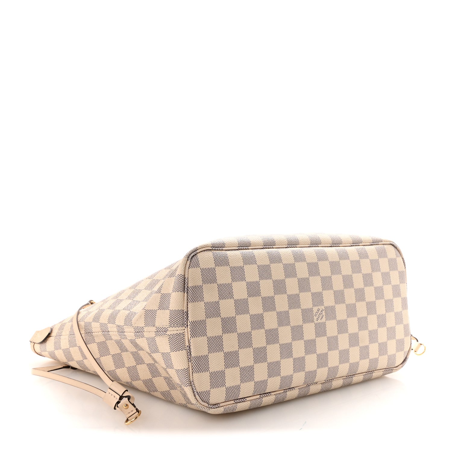 Louis Vuitton Damier Azur Braided Neverfull MM Pink