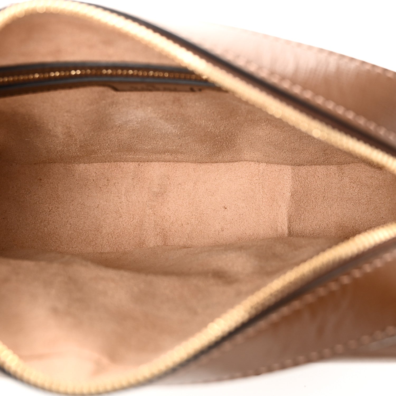 Gucci GG Supreme Monogram Small Horsebit 1955 Shoulder Bag Beige Brown Sugar