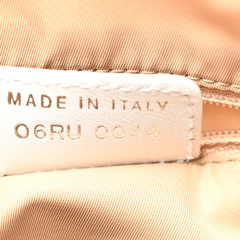 Christian Dior Monogram Tote White