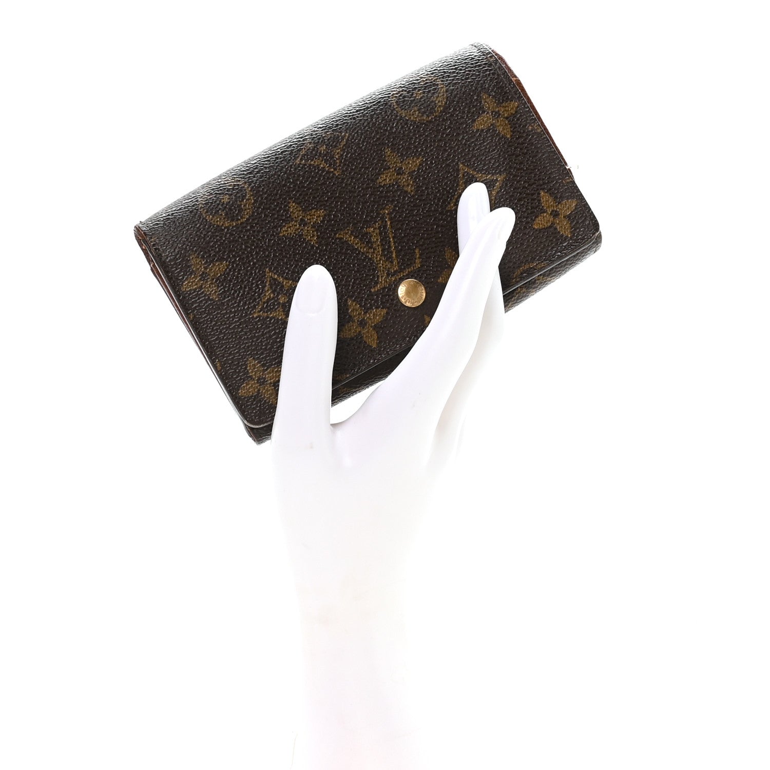 Louis Vuitton Monogram Porte-Monnaie Tresor Wallet