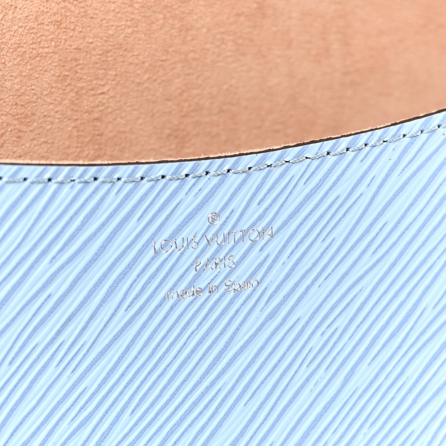 Louis Vuitton Epi Buci Crossbody Bleu Nuage