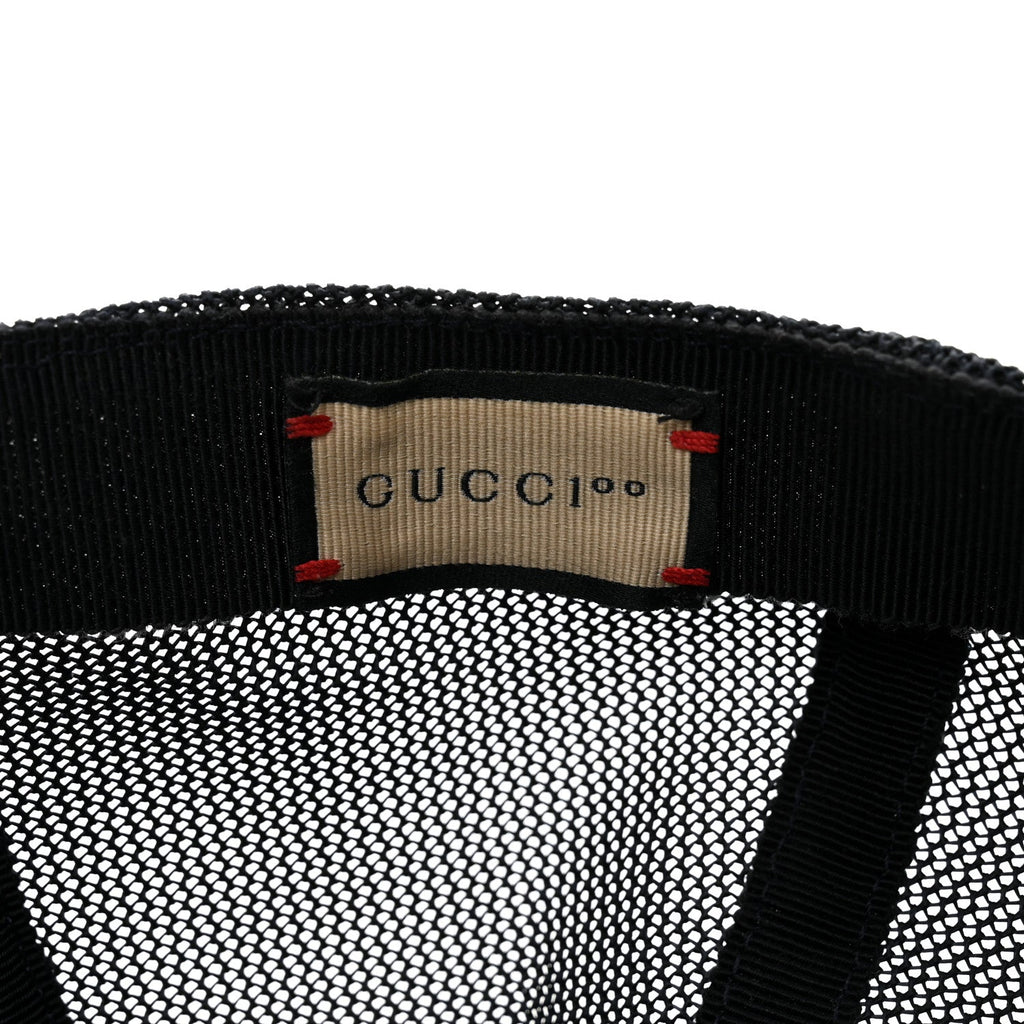 Gucci GG Supreme Monogram Kaleidoscope Baseball Hat L Blue Orange Multicolor Blue Agata