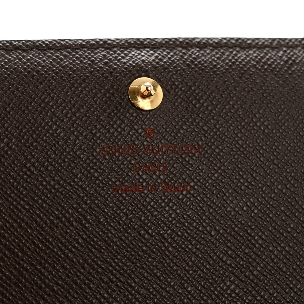 Louis Vuitton Damier Ebene Porte-Monnaie Billets Tresor Wallet