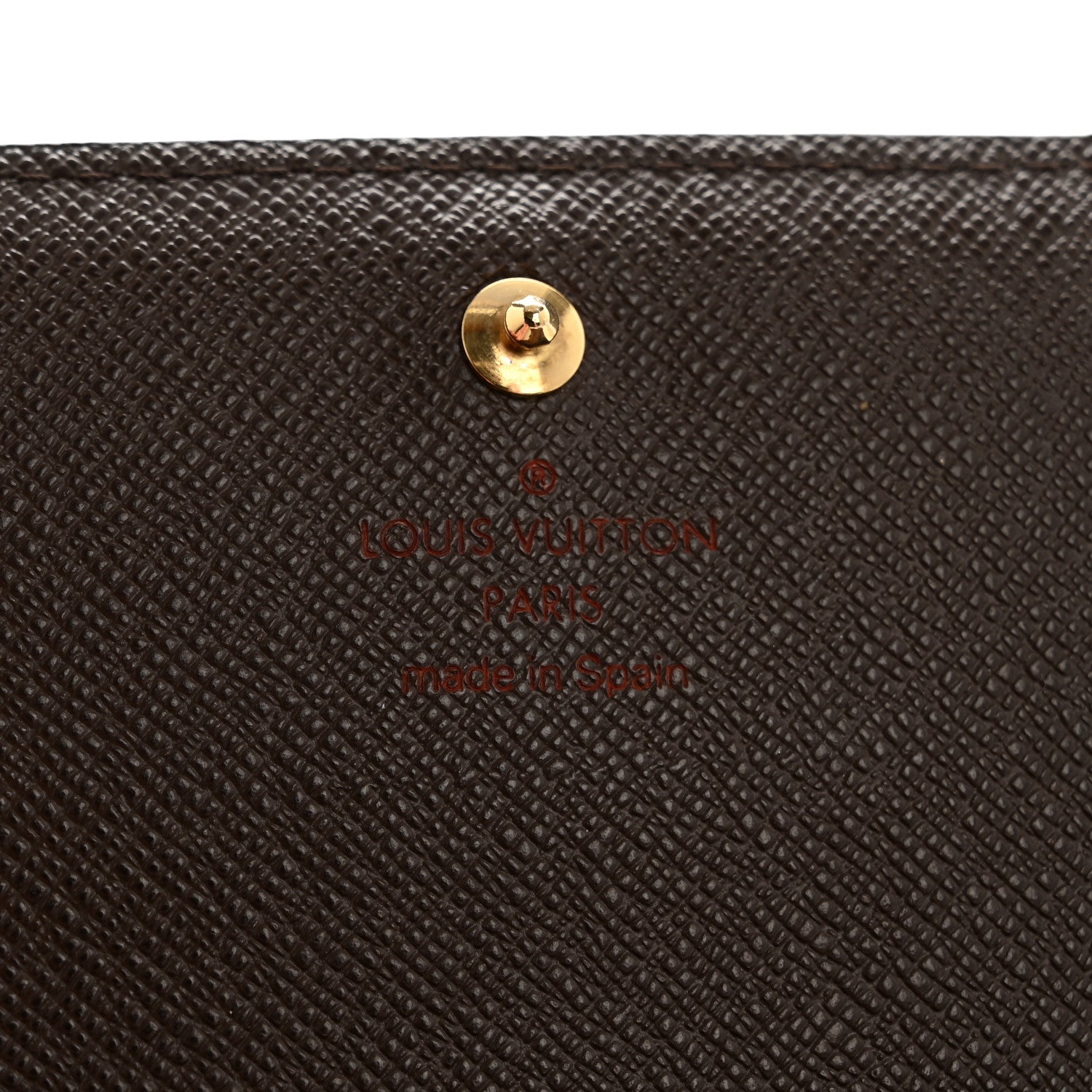 Louis Vuitton Damier Ebene Porte-Monnaie Billets Tresor Wallet