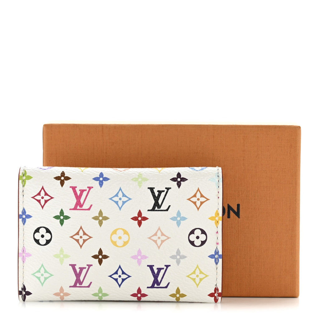 Louis Vuitton LV X TM Monogram Multicolor Slim Card Holder White