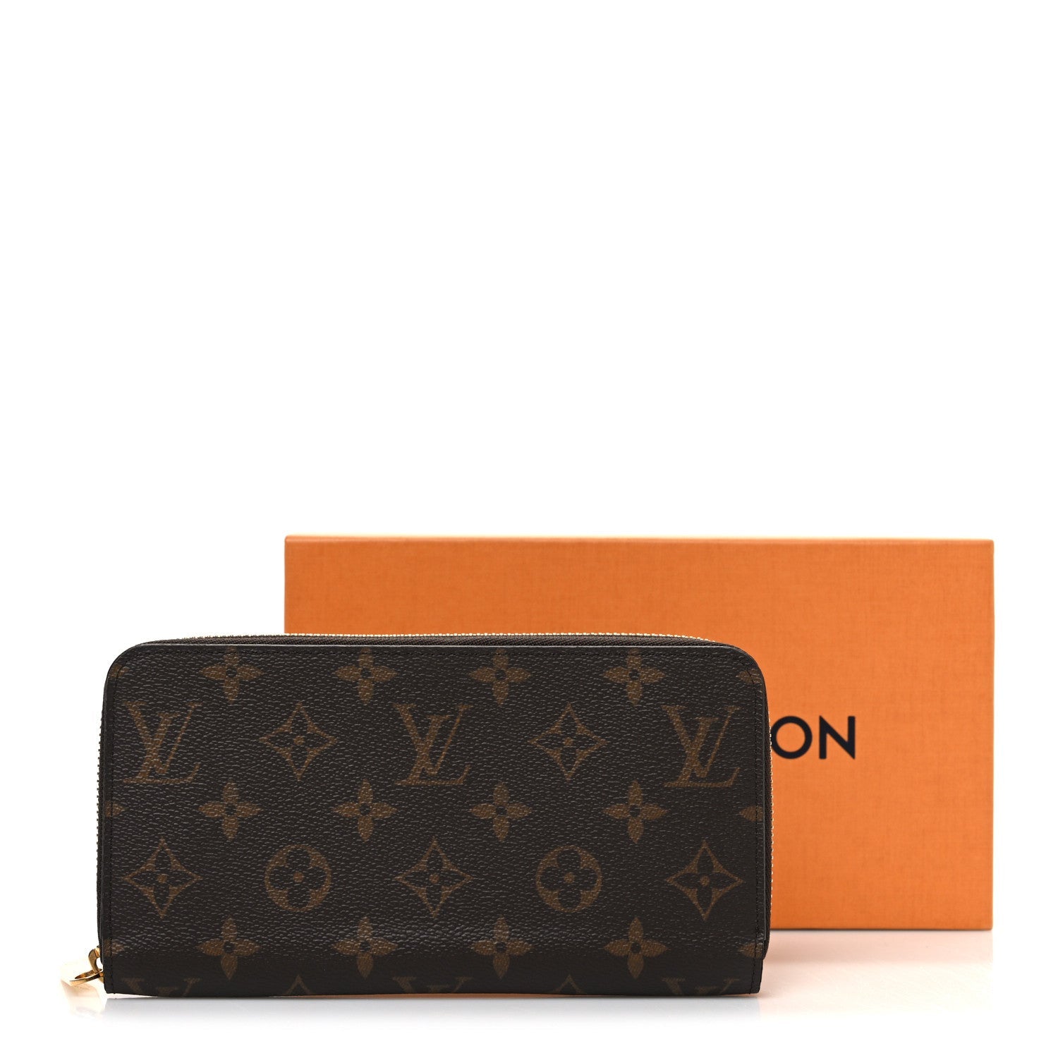 Louis Vuitton Monogram Zippy Wallet Coquelicot