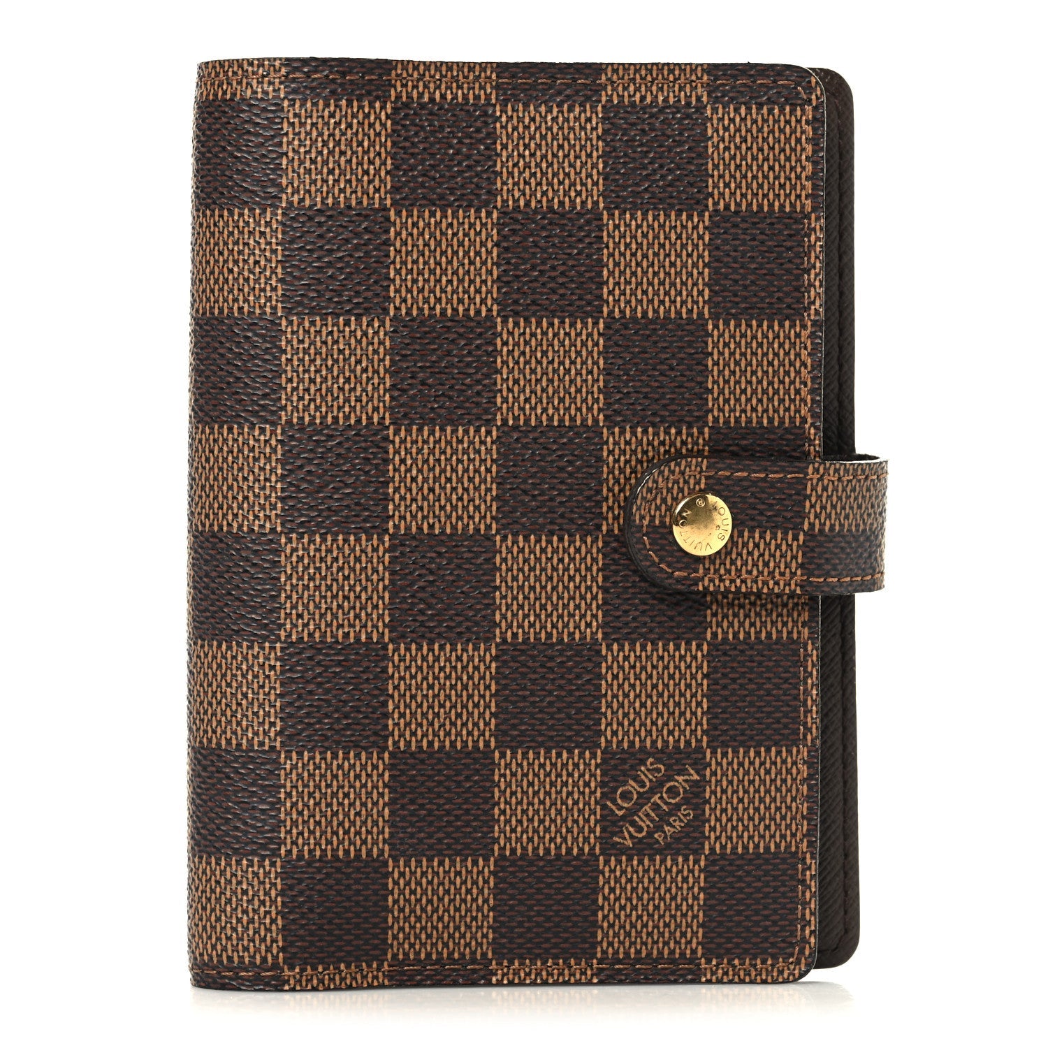 Louis Vuitton Damier Ebene Small Ring Agenda Cover