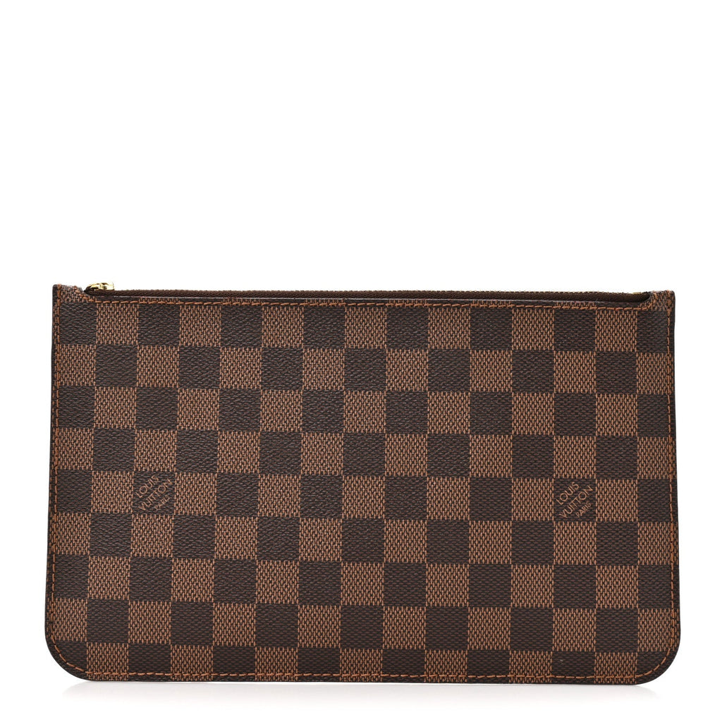 Louis Vuitton Damier Ebene Neverfull MM GM Pochette