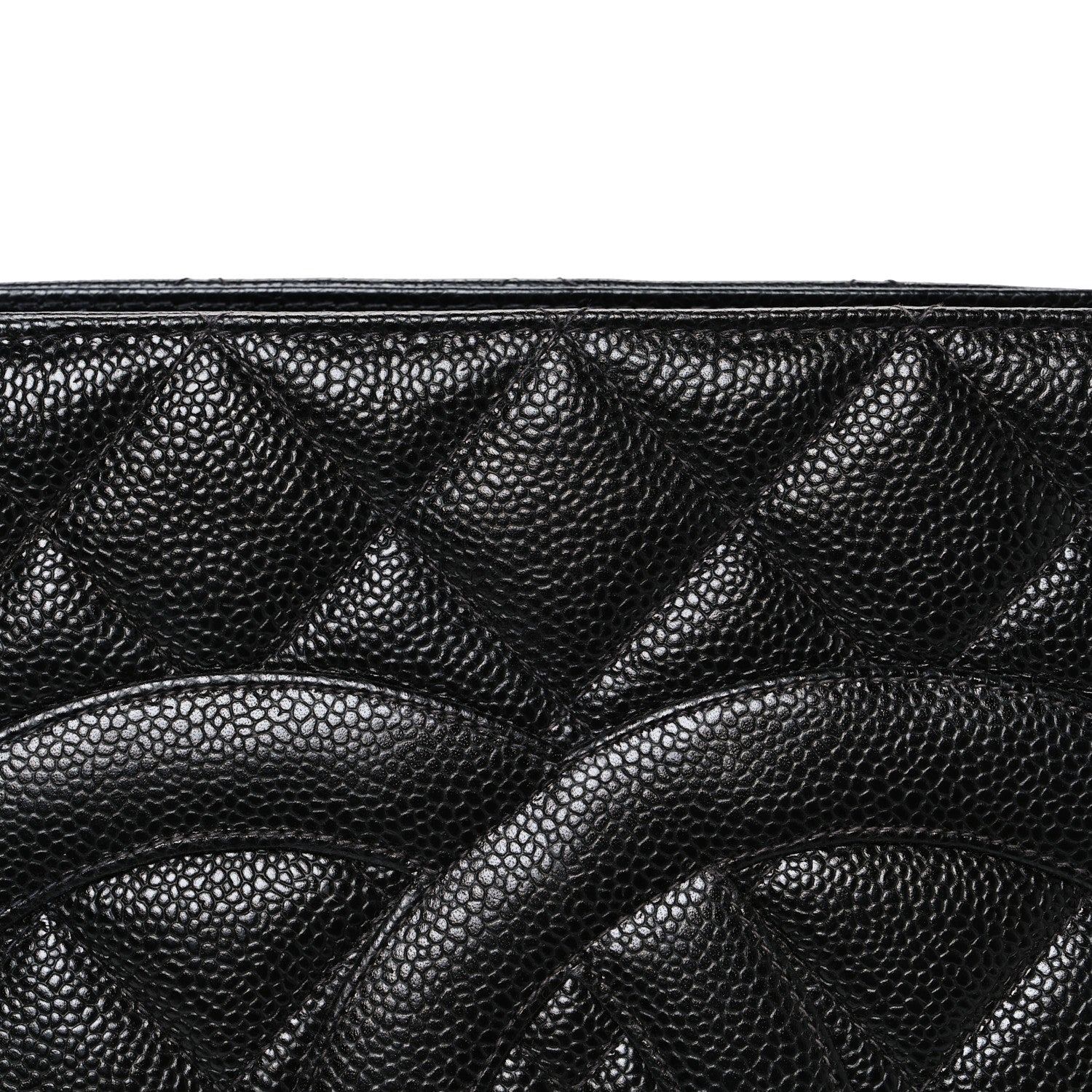 Chanel Caviar Quilted Medallion Tote Black