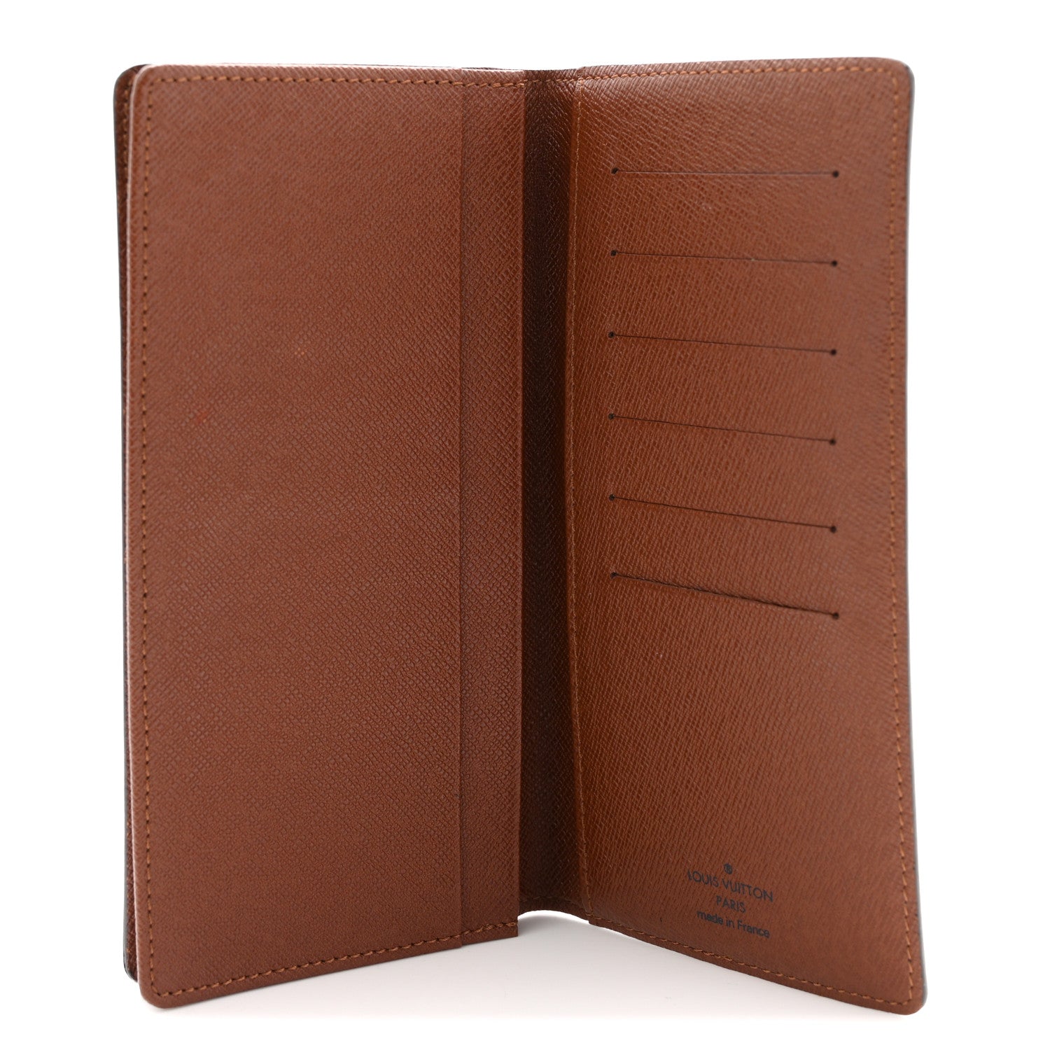 Louis Vuitton Monogram Checkbook Holder Case Wallet