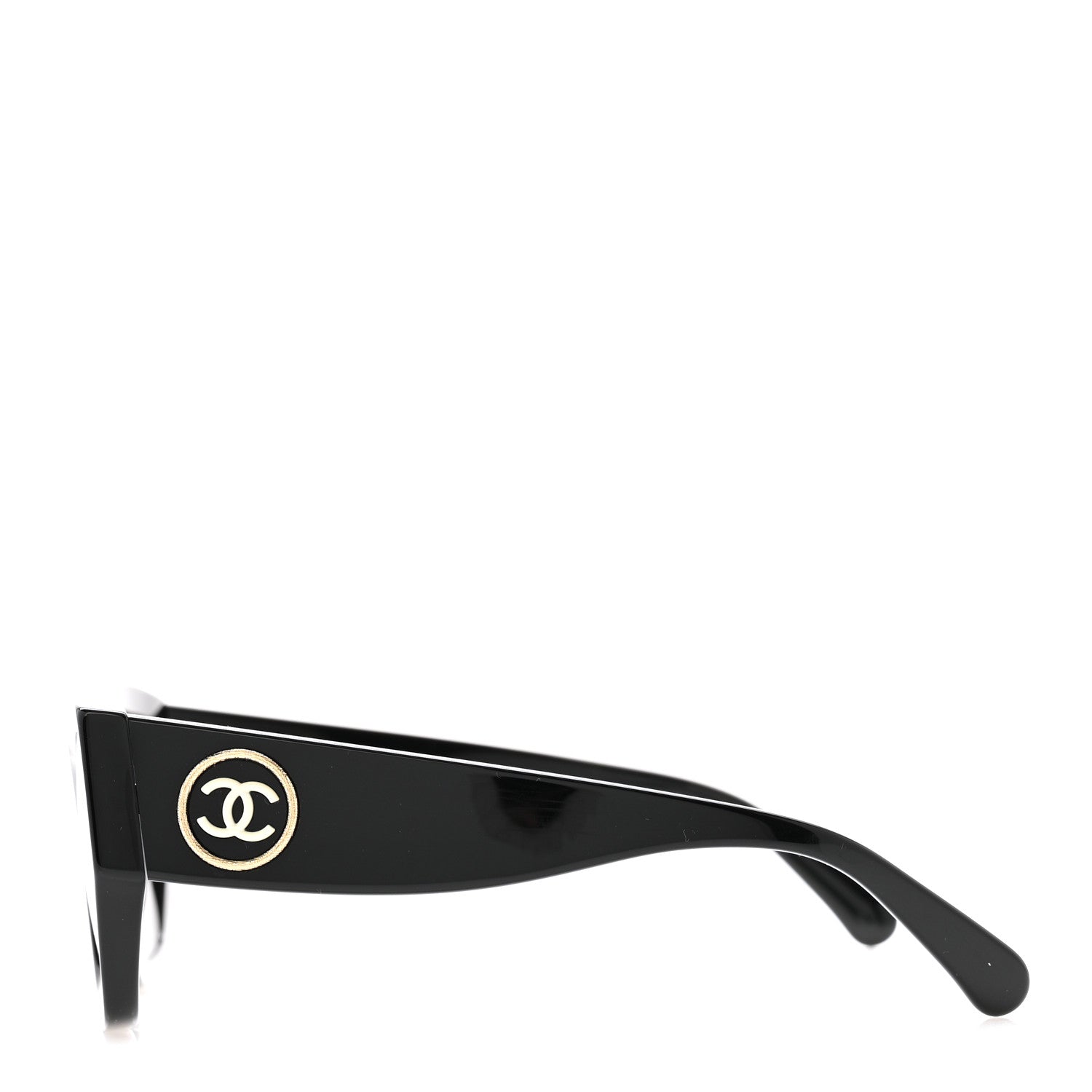 Acetate Polarized Square Sunglasses 5506 Black