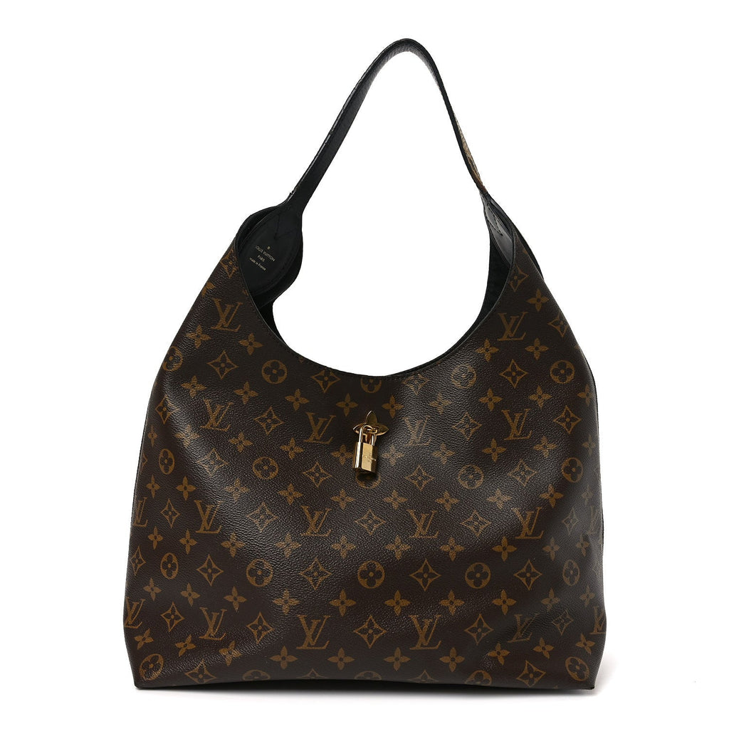 Louis Vuitton Monogram Snakeskin Flower Hobo