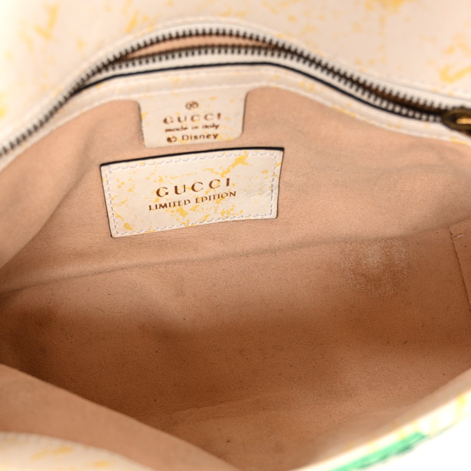 Gucci X DISNEY Calfskin Matelasse Mickey Minnie Mouse Medium GG Marmont Shoulder Bag Multicolor