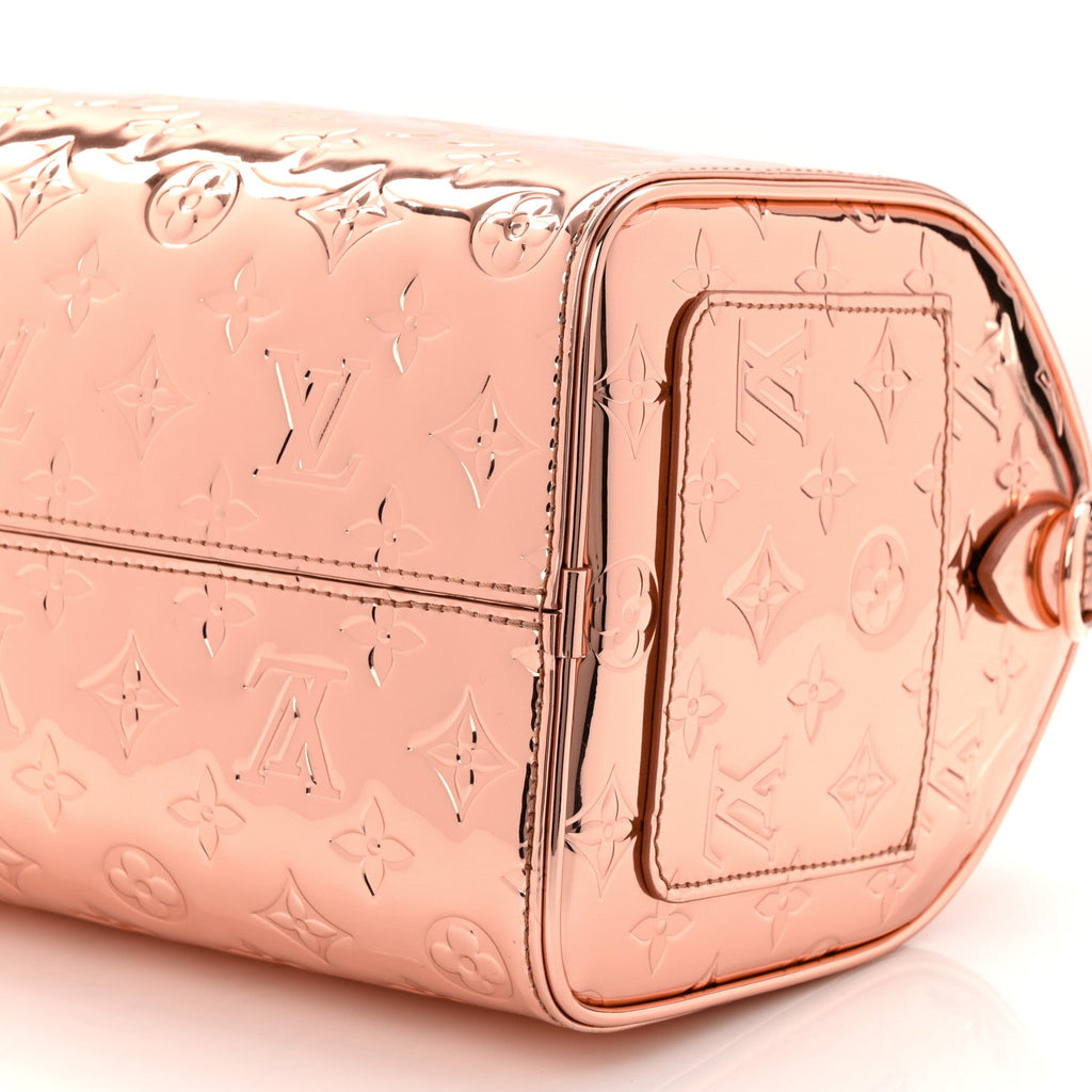 Louis Vuitton Monogram Miroir Speedy Bandouliere 25 Copper