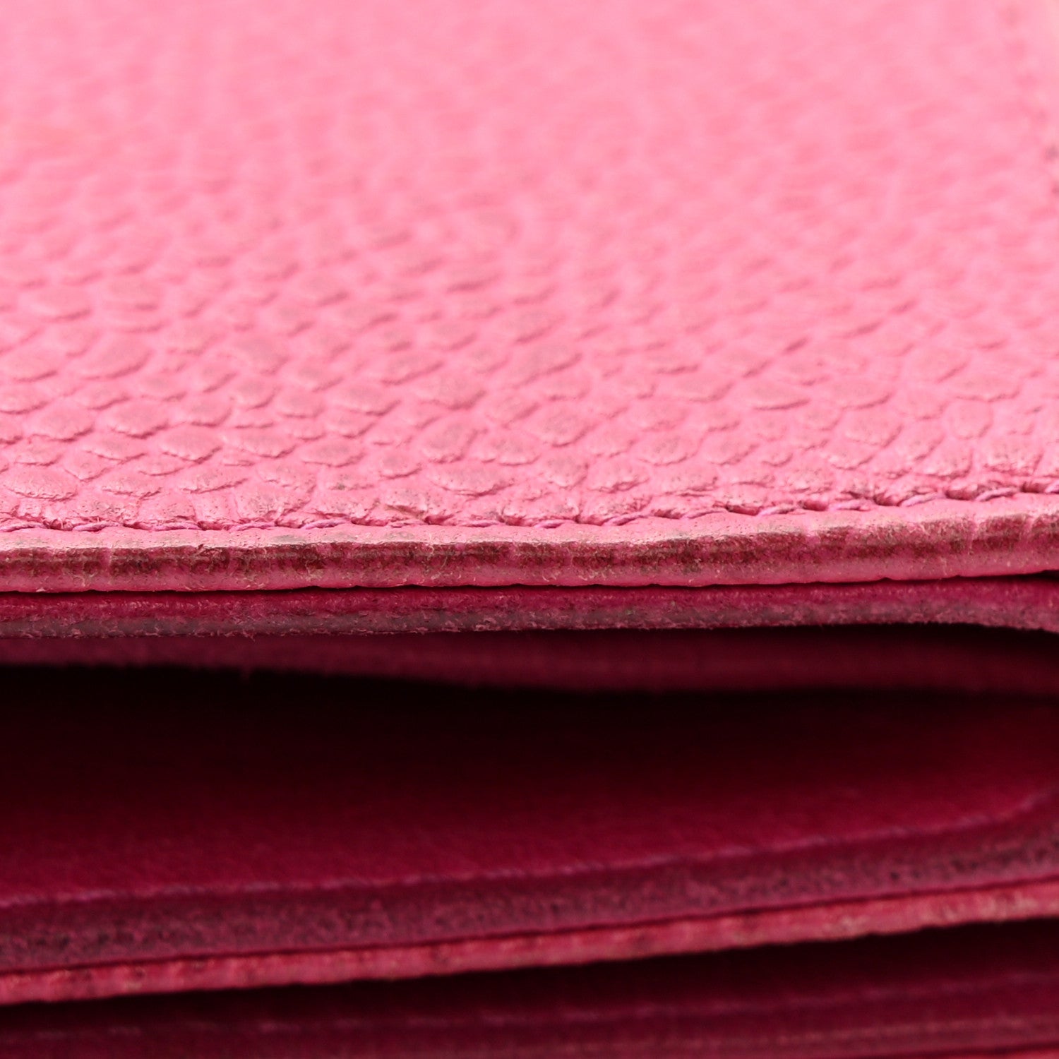 Caviar Timeless CC Compact Wallet Pink