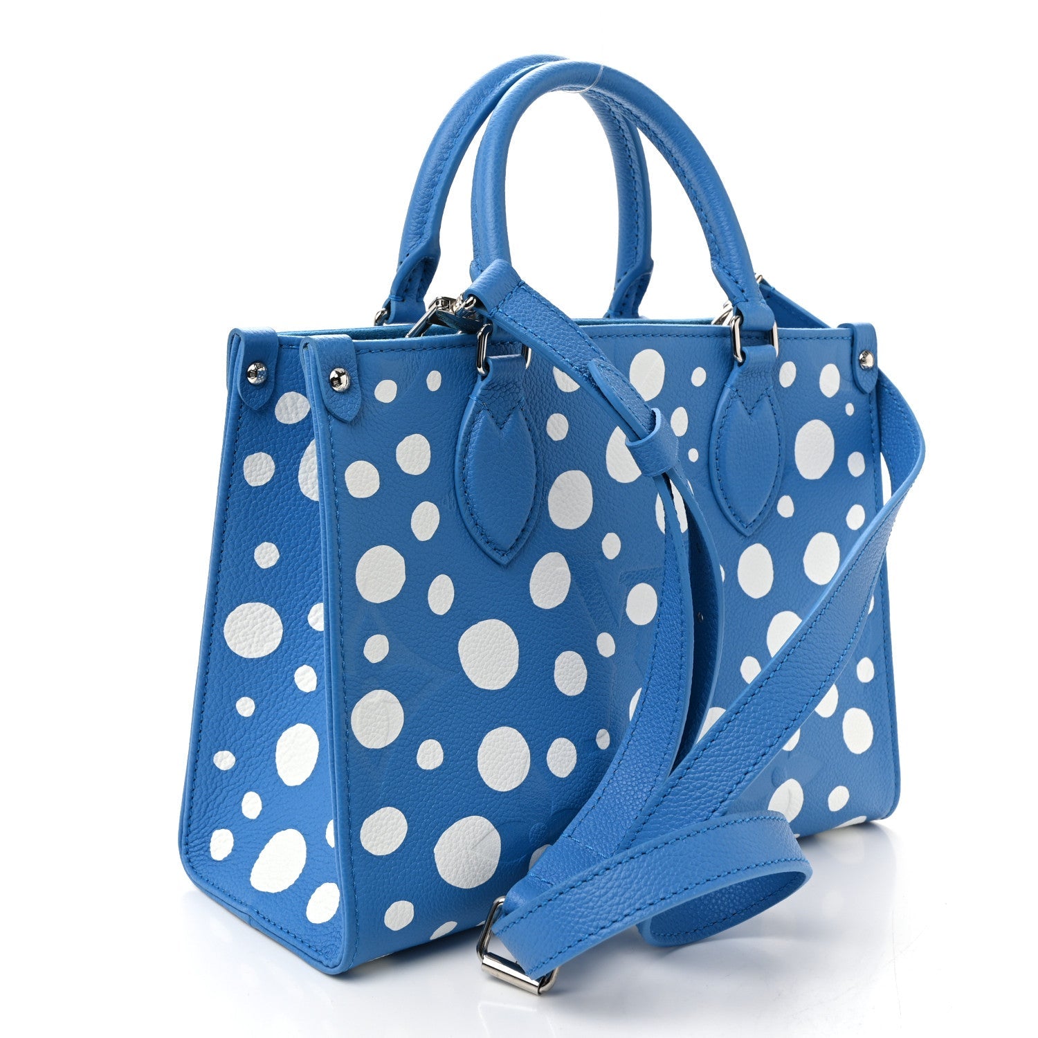 Louis Vuitton LV X YK Empreinte Monogram Giant Onthego PM Blue White