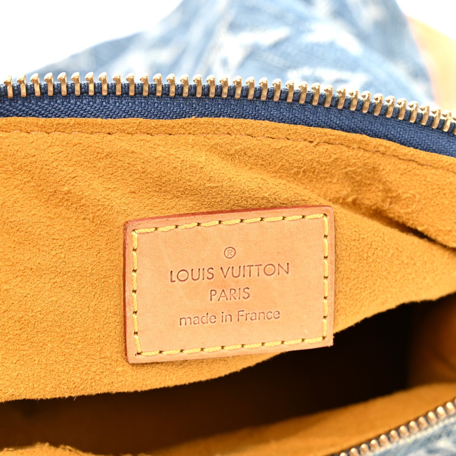 Louis Vuitton Monogram Denim Baggy PM Blue