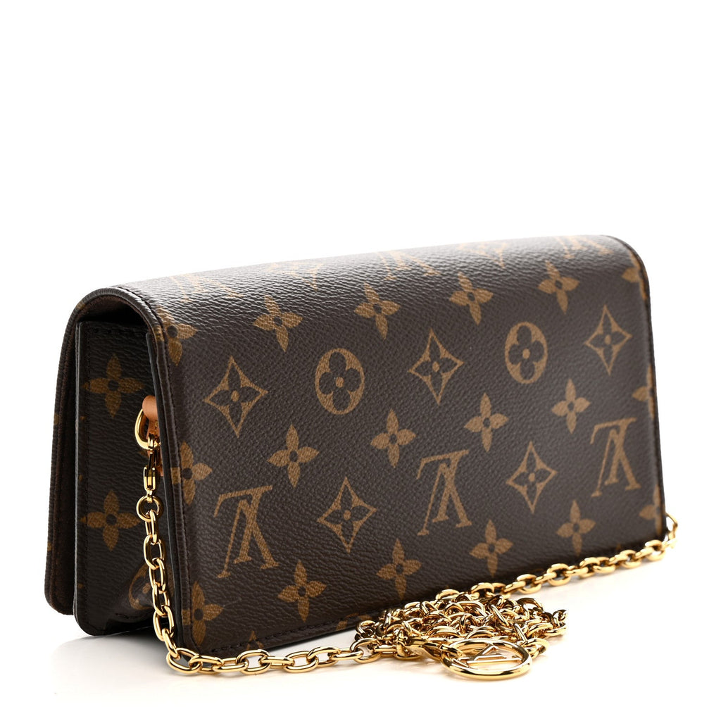 Louis Vuitton Monogram Lily Wallet On Chain