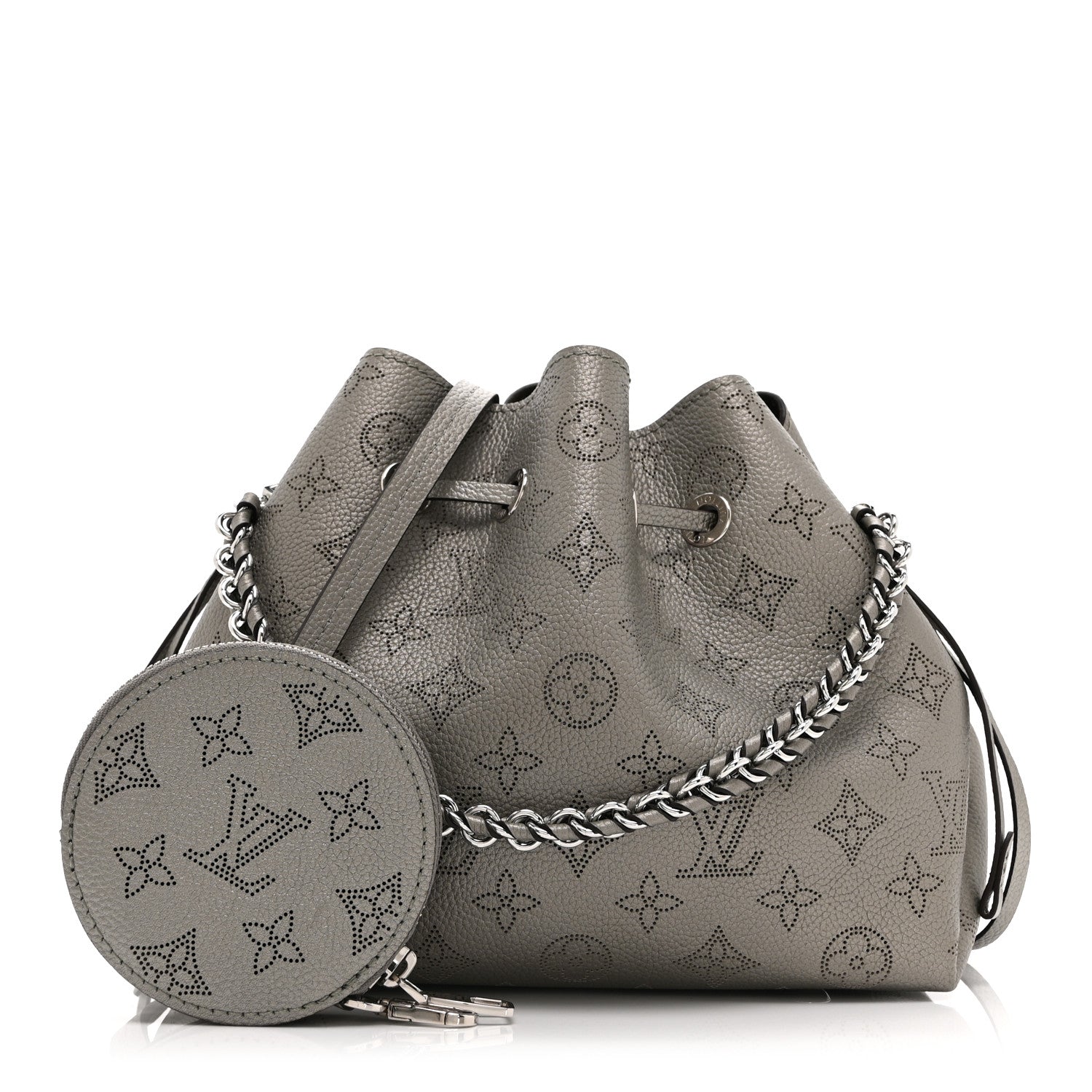 Louis Vuitton Metallic Mahina Bella Gris Souris