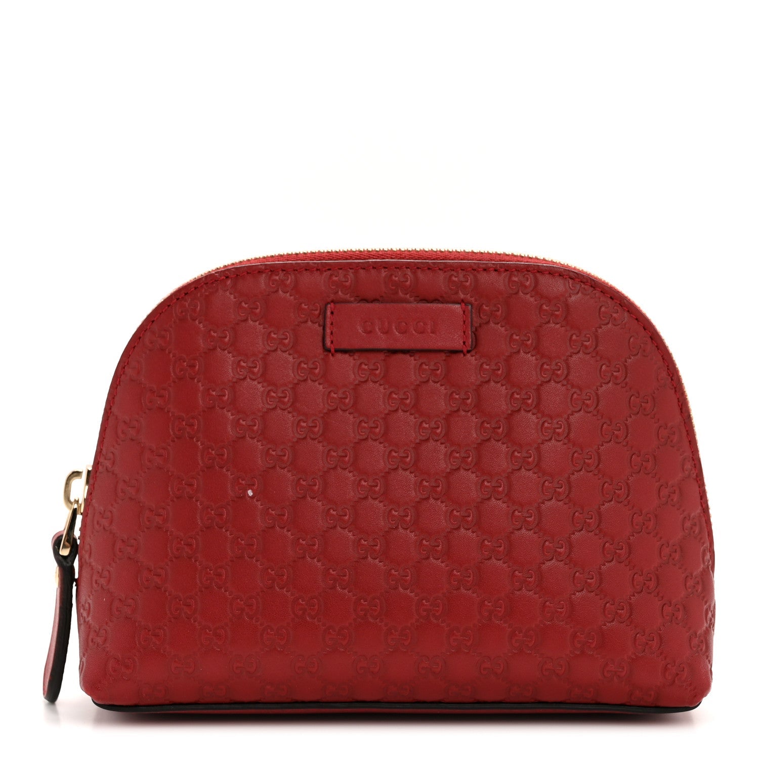 Gucci Microguccissima GG Cosmetic Case Red