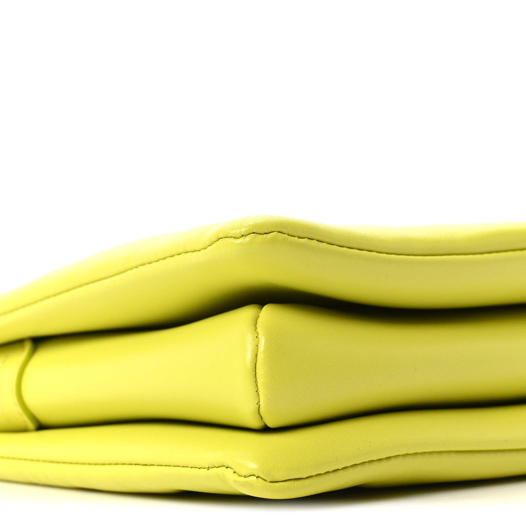 Louis Vuitton Embossed Monogram Coussin PM Vert Acide