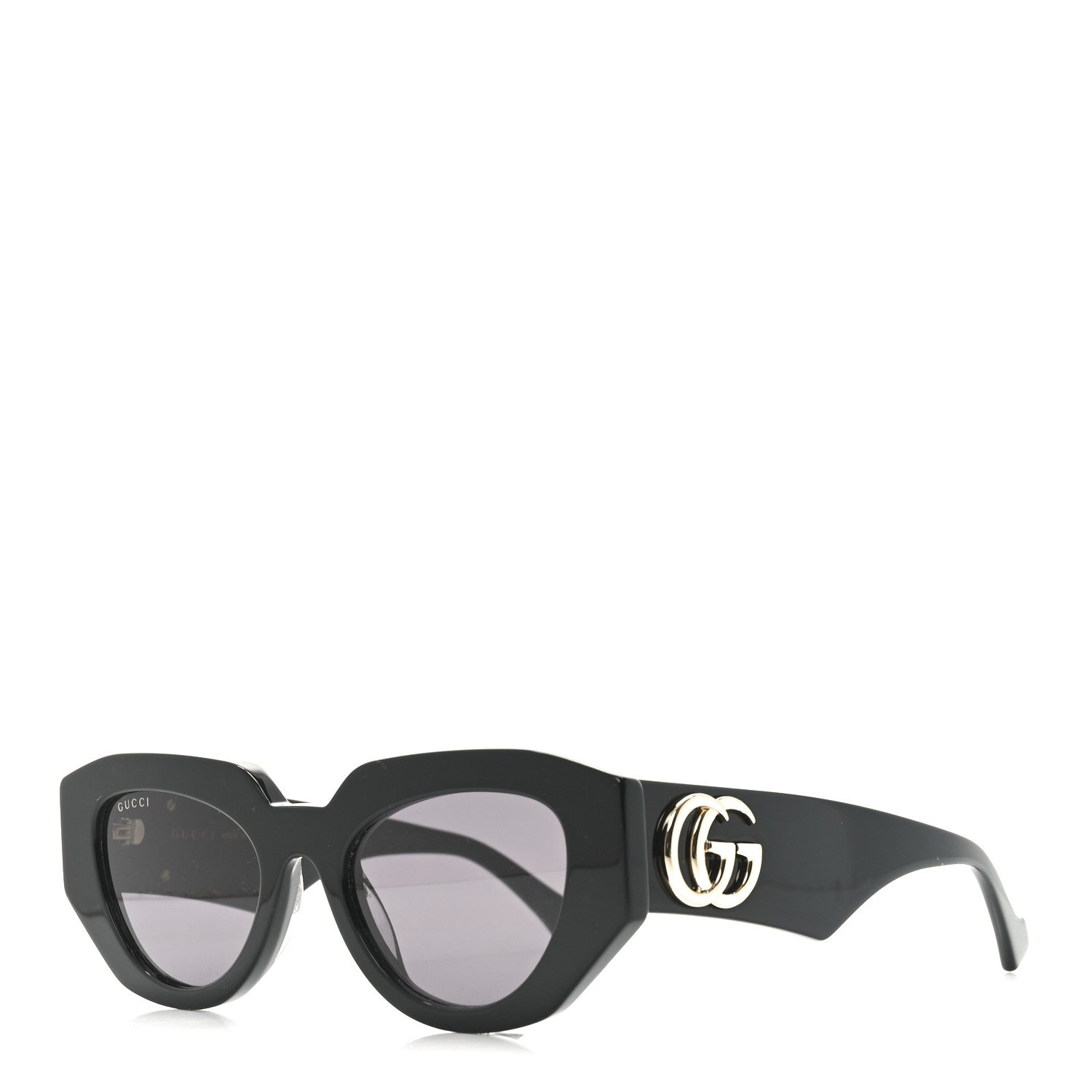 Gucci Acetate Cat Eye Sunglasses GG1421S Black