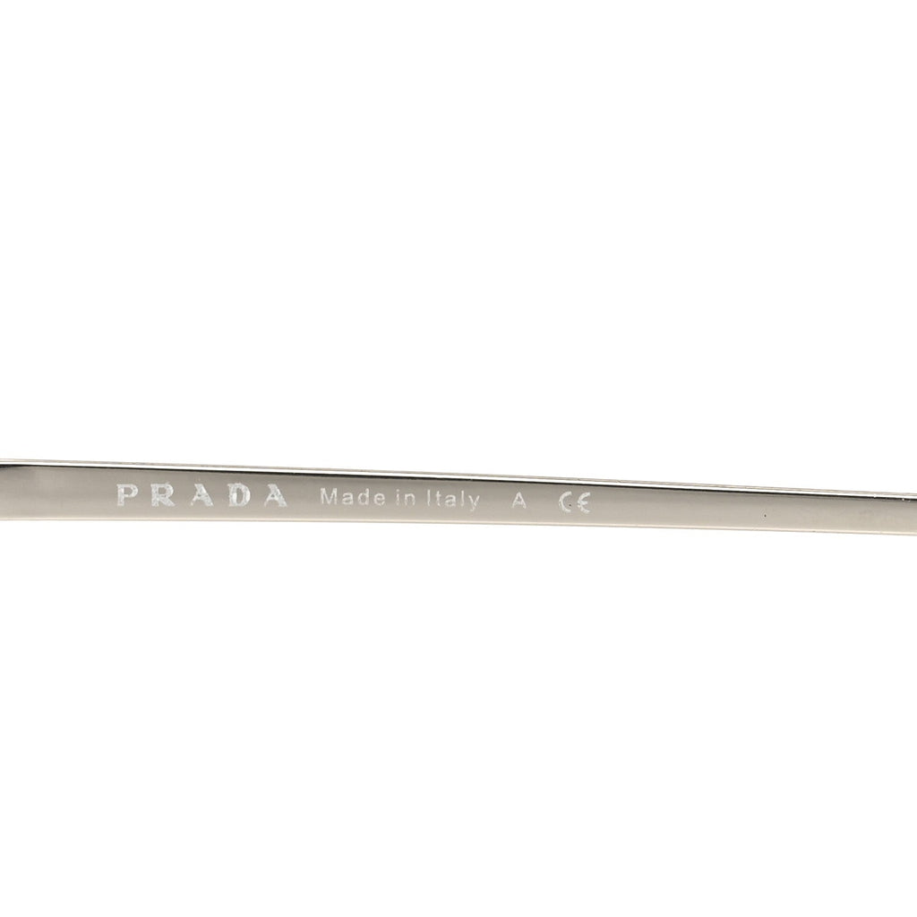 Prada Cat Eye Sunglasses SPR 62V Silver