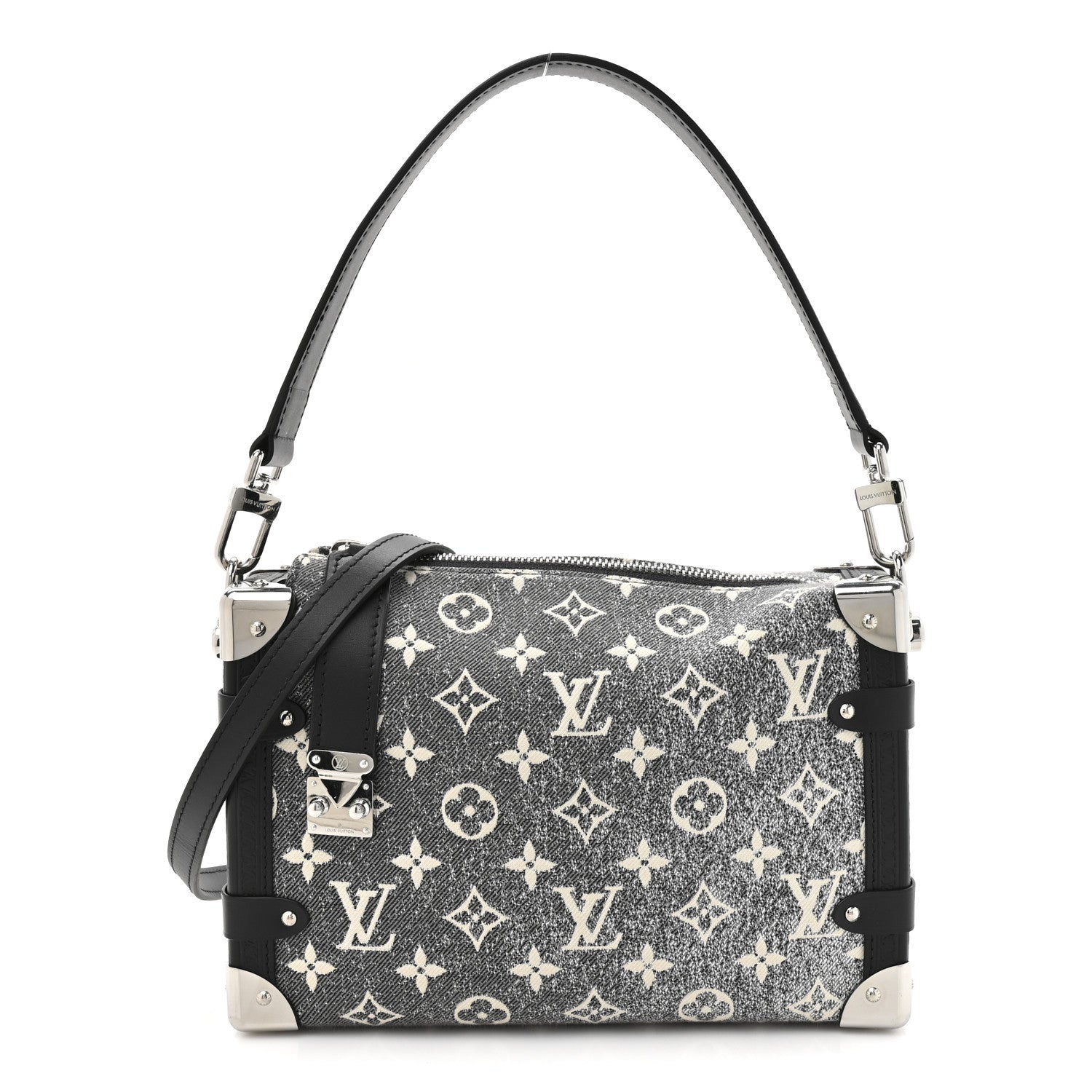 Louis Vuitton Monogram Jacquard Denim Side Trunk Grey
