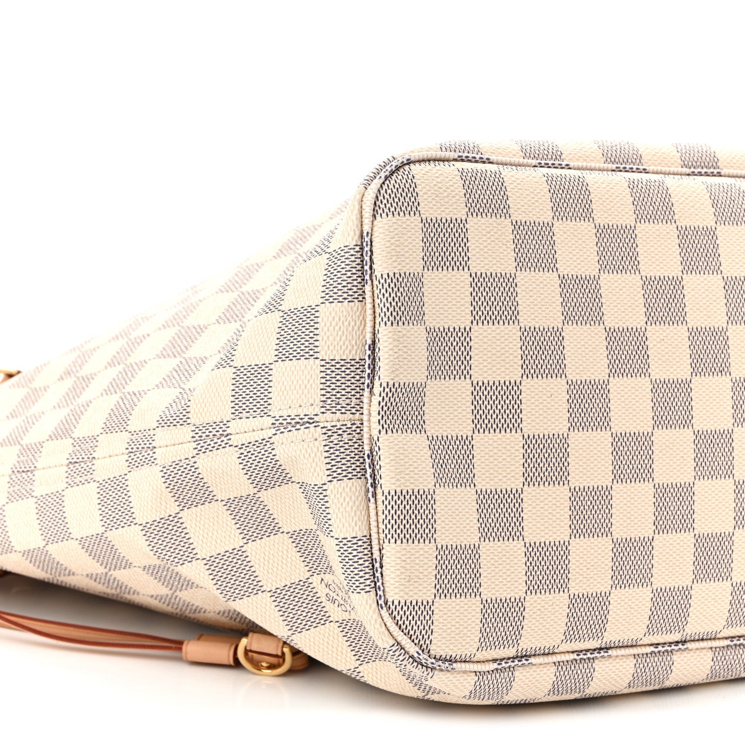 Louis Vuitton Damier Azur Neo Neverfull MM Rose Ballerine