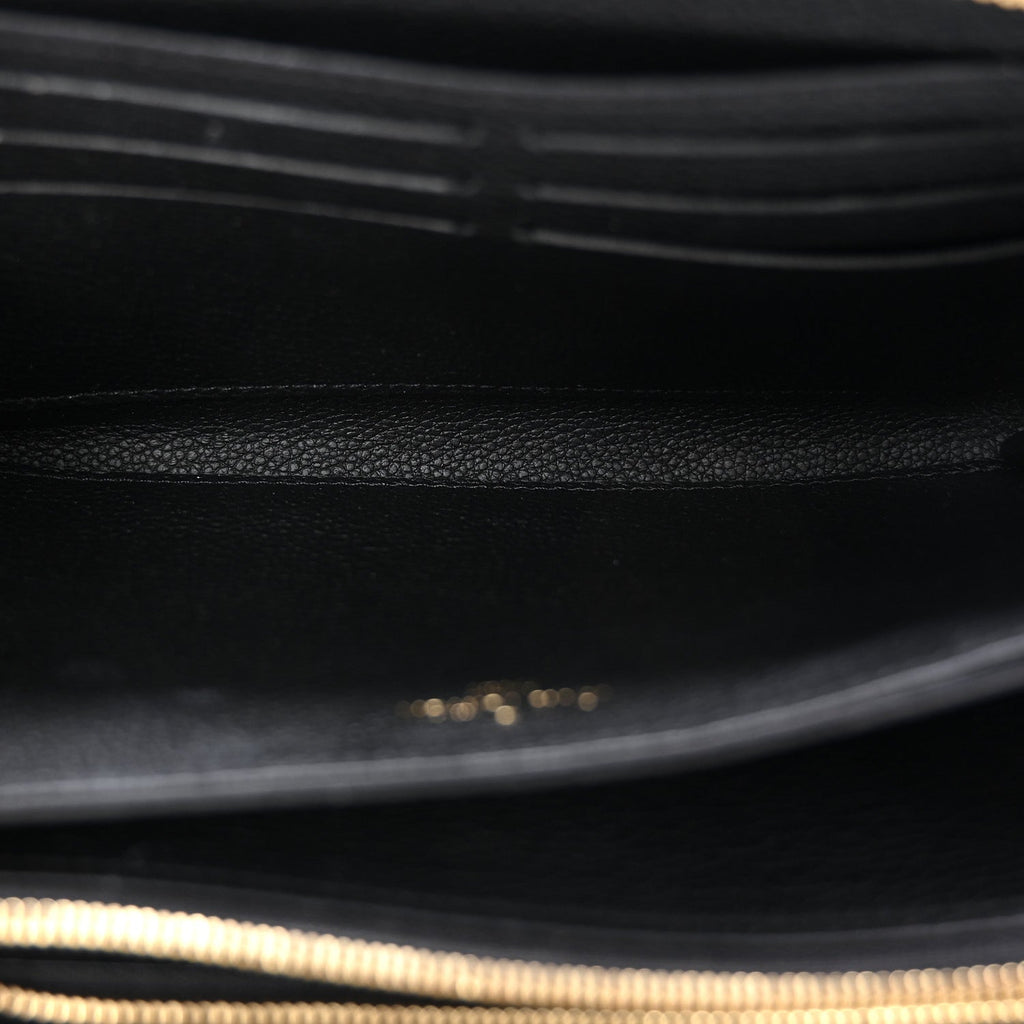 Louis Vuitton Empreinte Zippy Wallet Black