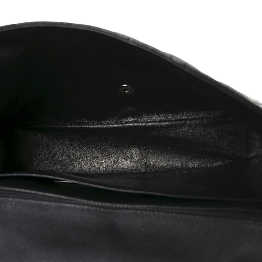 Chanel Caviar Quilted Jumbo Single Flap Black