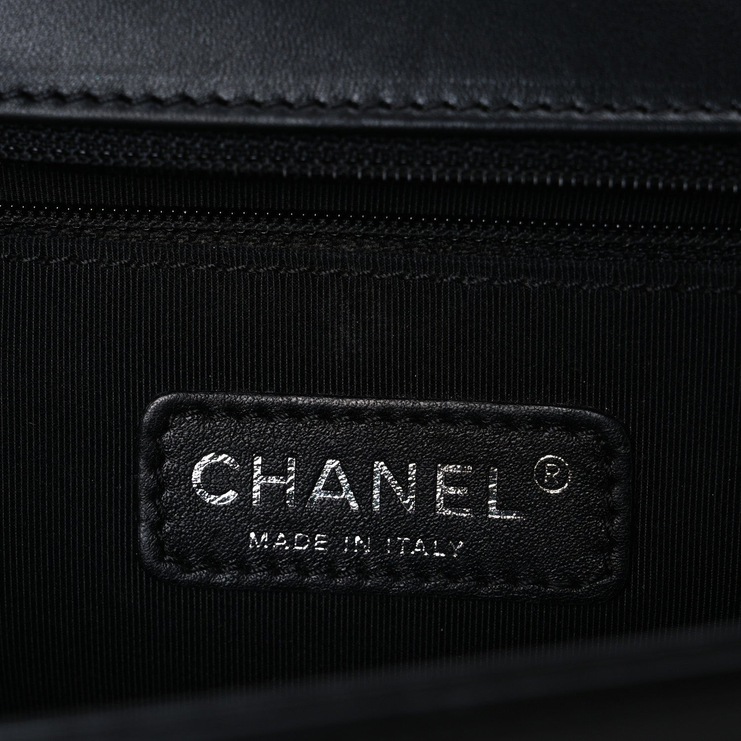 Chanel Lambskin Quilted New Medium Boy Flap Black