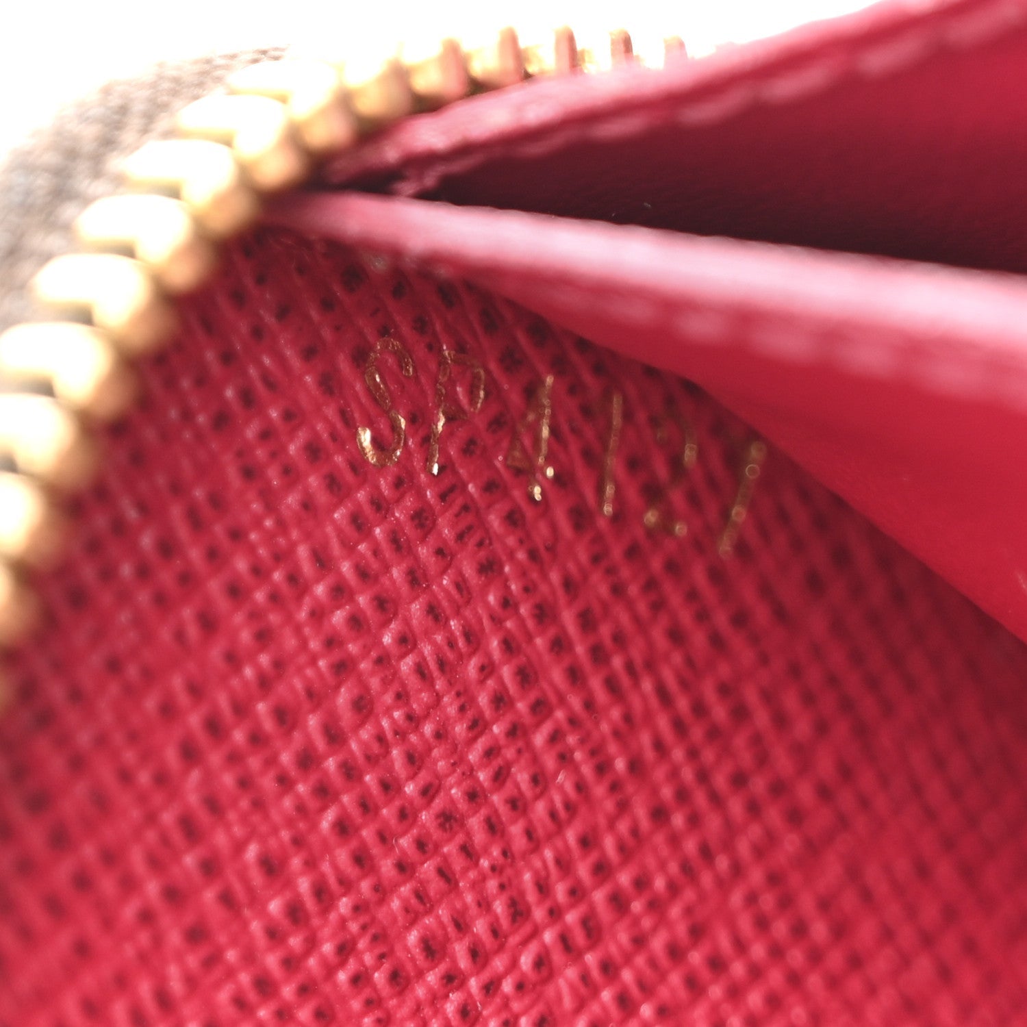 Louis Vuitton Monogram Clemence Wallet Fuchsia